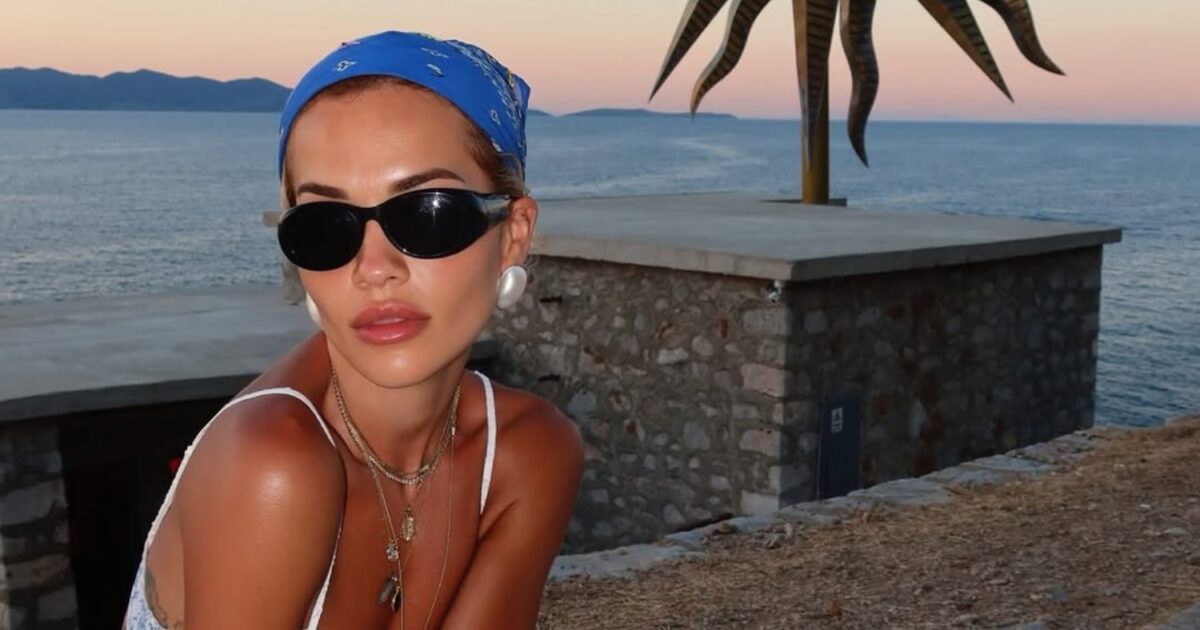 Ρίτα Όρα: Οι χαλαρές στιγμές στην Ύδρα