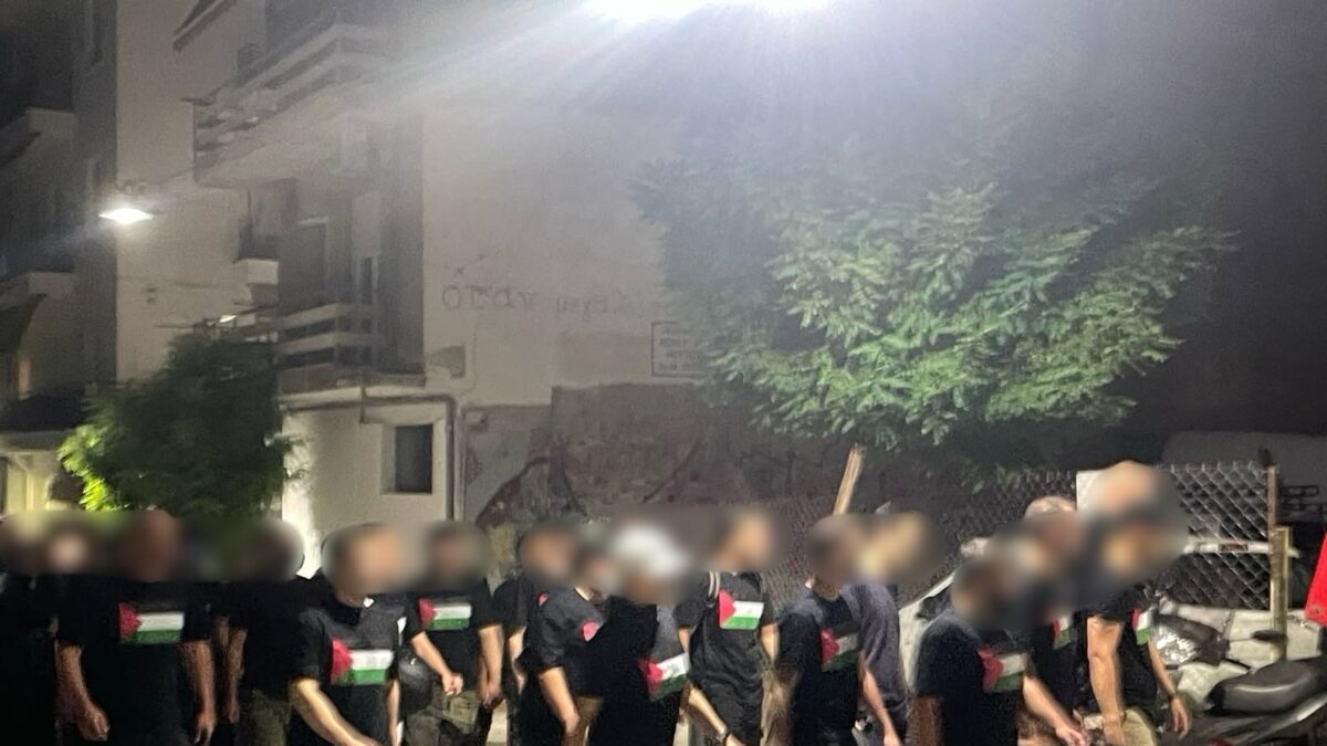 Θεσσαλονίκη: Παρέμβαση εισαγγελέα για την «αντισιωνιστική περιπολία» του Ρουβίκωνα – Αντίδραση και από την κυβέρνηση