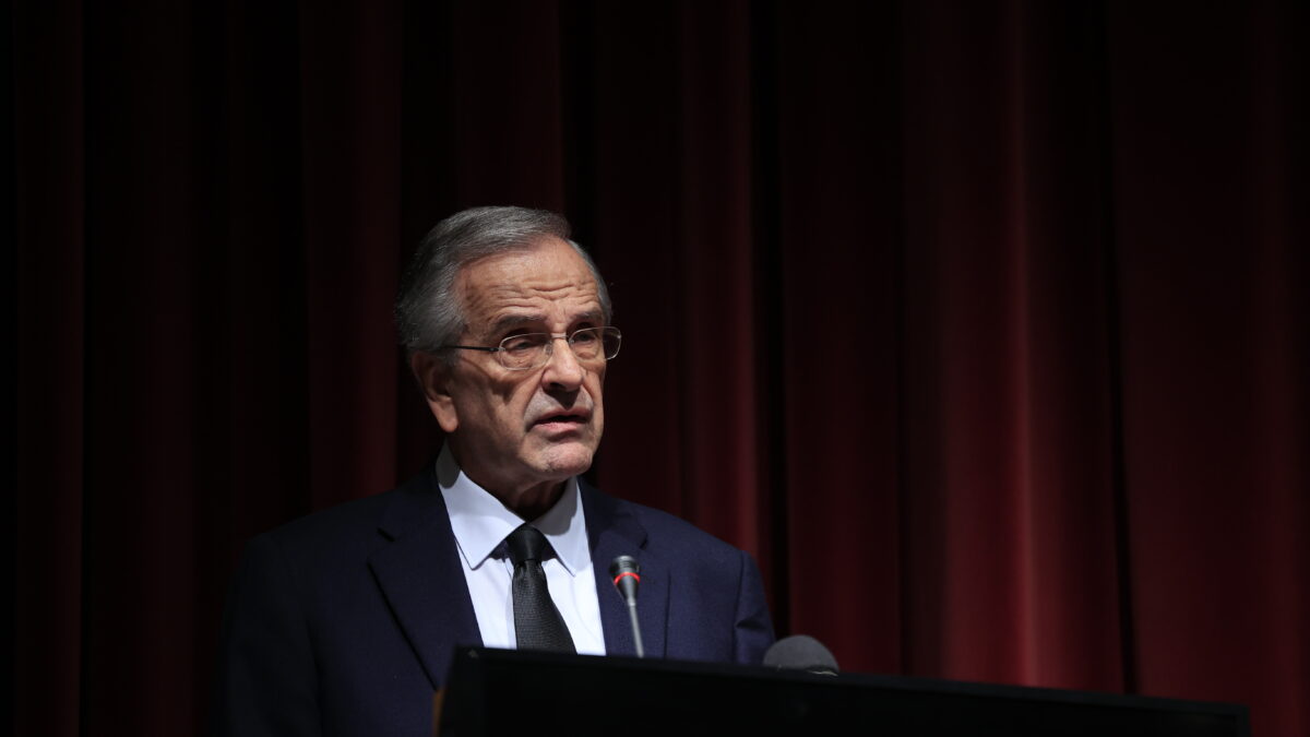 Ο Αντώνης Σαμαράς