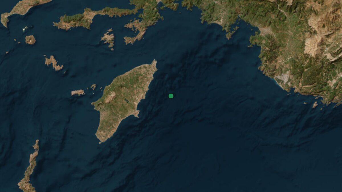 Σεισμός στον Αρχάγγελο Ρόδου μεγέθους 3,5 Ρίχτερ