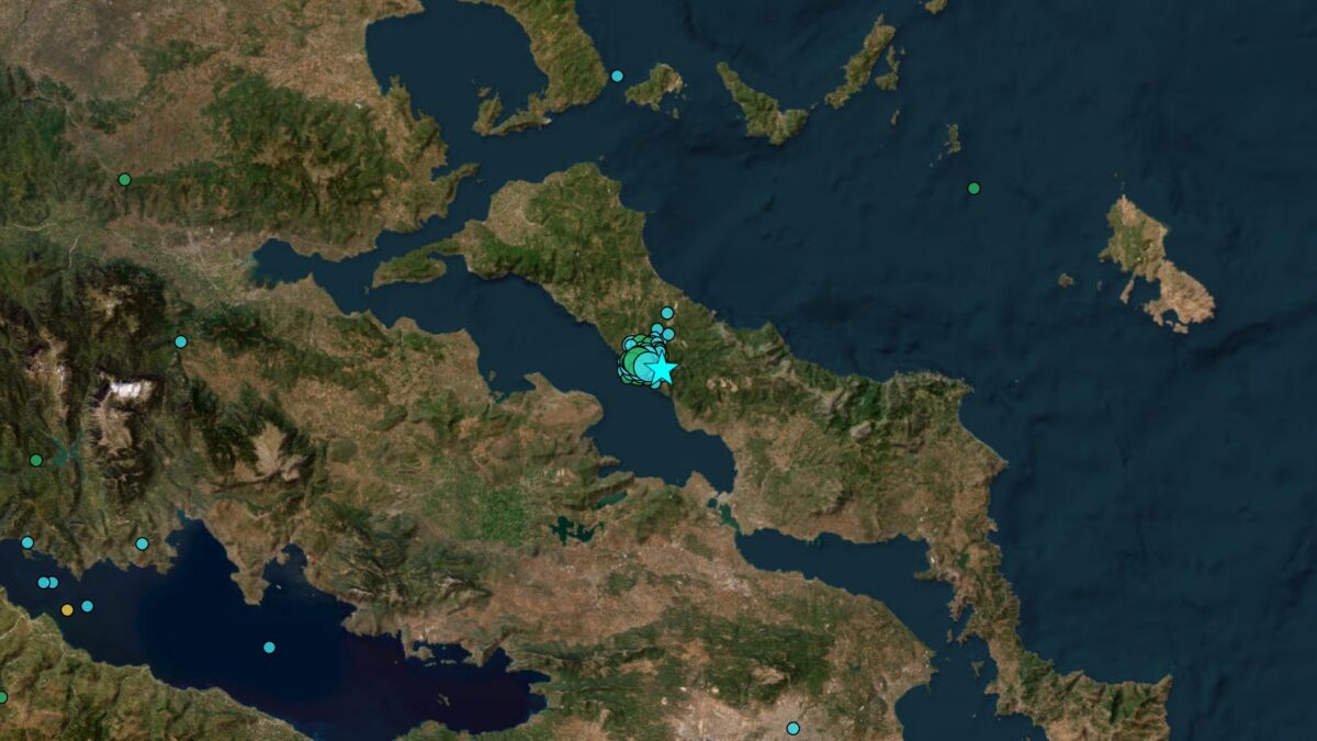 Σεισμός στο Προκόπιο Ευβοίας μεγέθους 3,5 Ρίχτερ – Αισθητός 