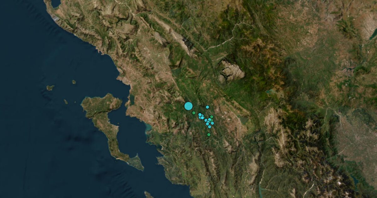 Σεισμός στην Λεπτοκαριά Θεσπρωτίας μεγέθους 4,2 Ρίχτερ