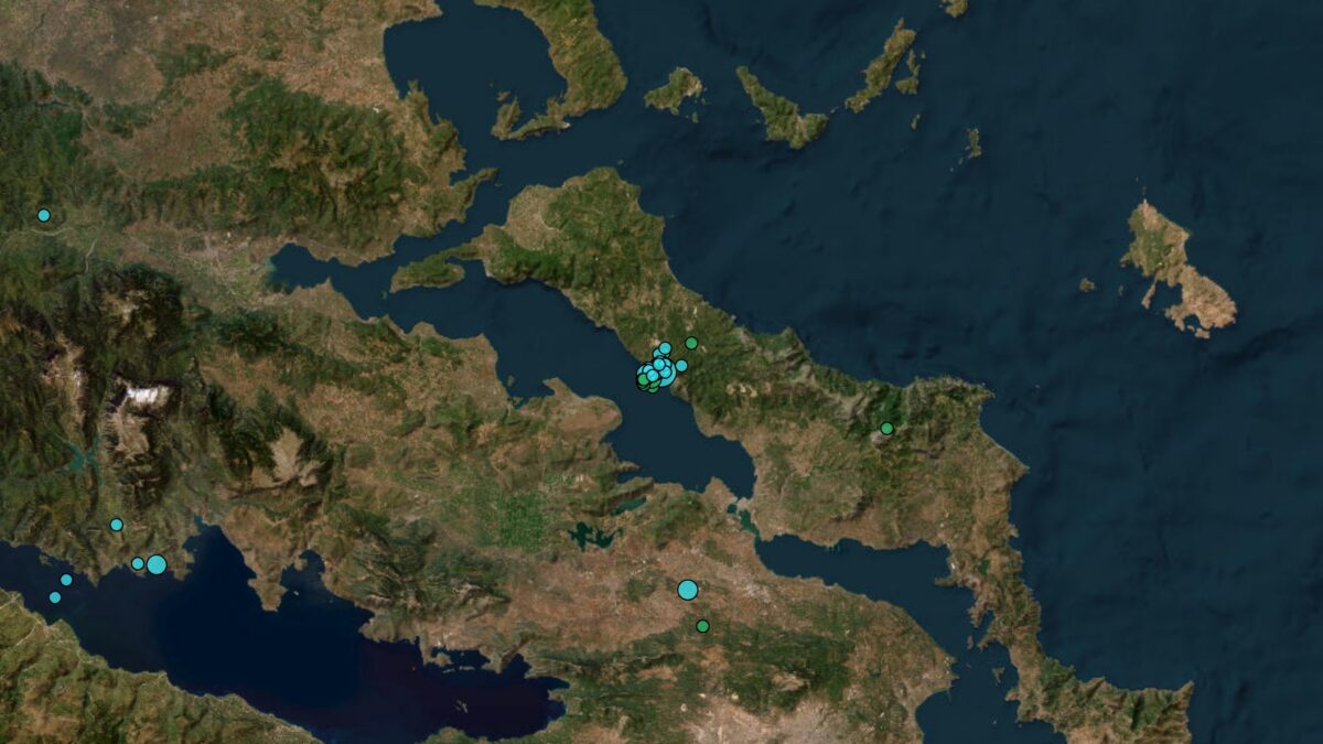 Σεισμός στο Προκόπι Ευβοίας μεγέθους 4 Ρίχτερ – Έγινε αισθητός και στην Αττική