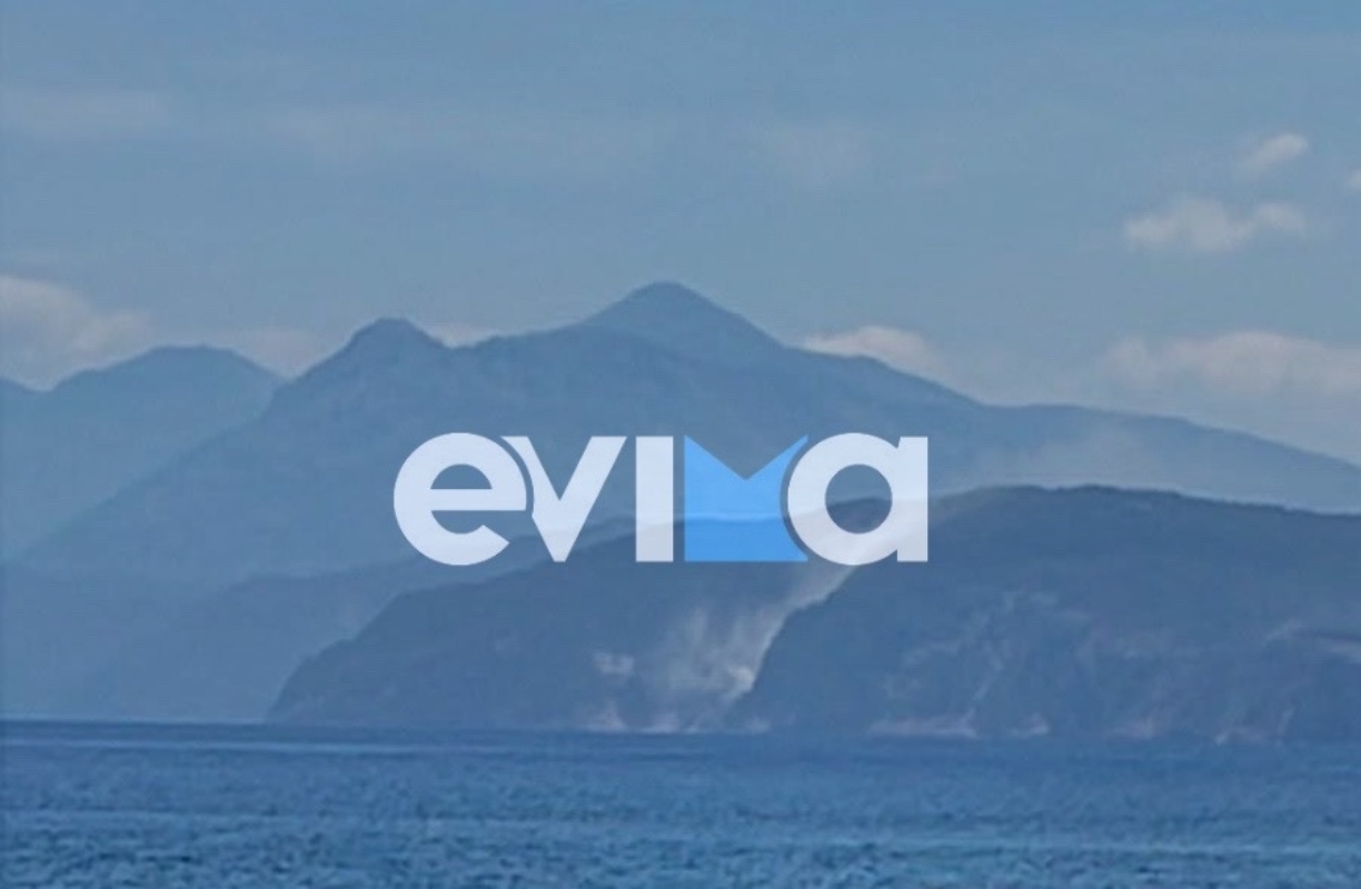 Κατολίσθηση από τον σεισμό στην Εύβοια