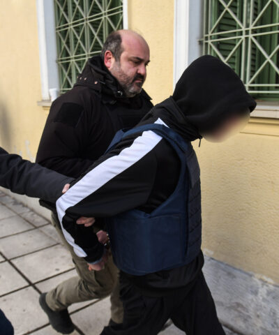 Απολογία στον Ανακριτή του 16χρονου που κατηγορείται για θάνατο του 17χρονου μετά από ξυλοδαρμό στις Σέρρες, Παρασκευή 9 Ιανουαρίου 2026. Σε βάρος του 16χρονου η εισαγγελέας άσκησε ποινική δίωξη για ανθρωποκτονία με δόλο, σε ήρεμη ψυχική κατάσταση. (EUROKINISSI)