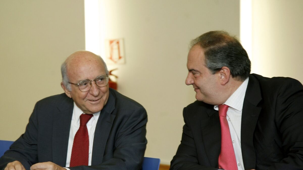 Γιώργος Σουφλιάς και Κώστας Καραμανλής
