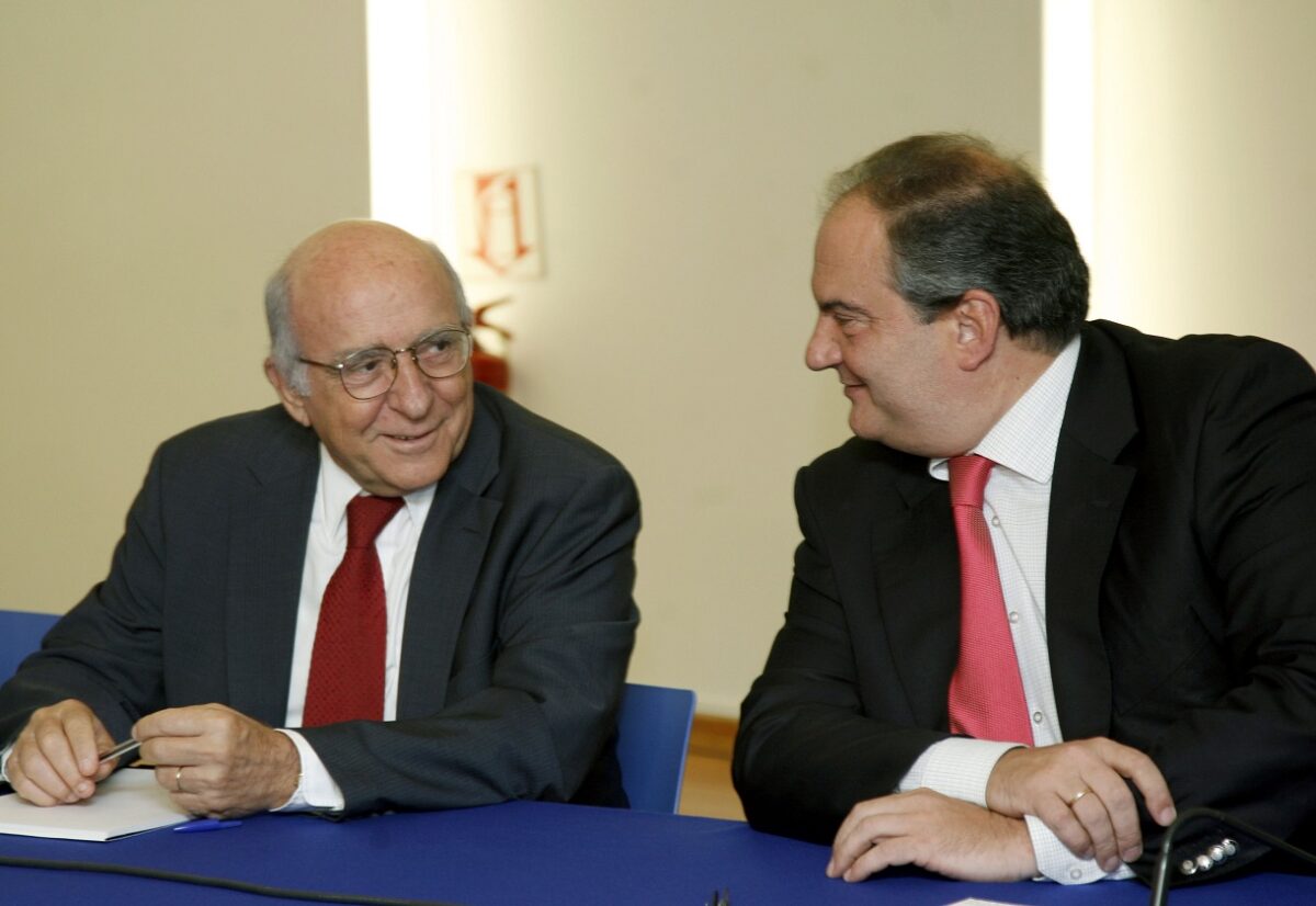 Γιώργος Σουφλιάς και Κώστας Καραμανλής