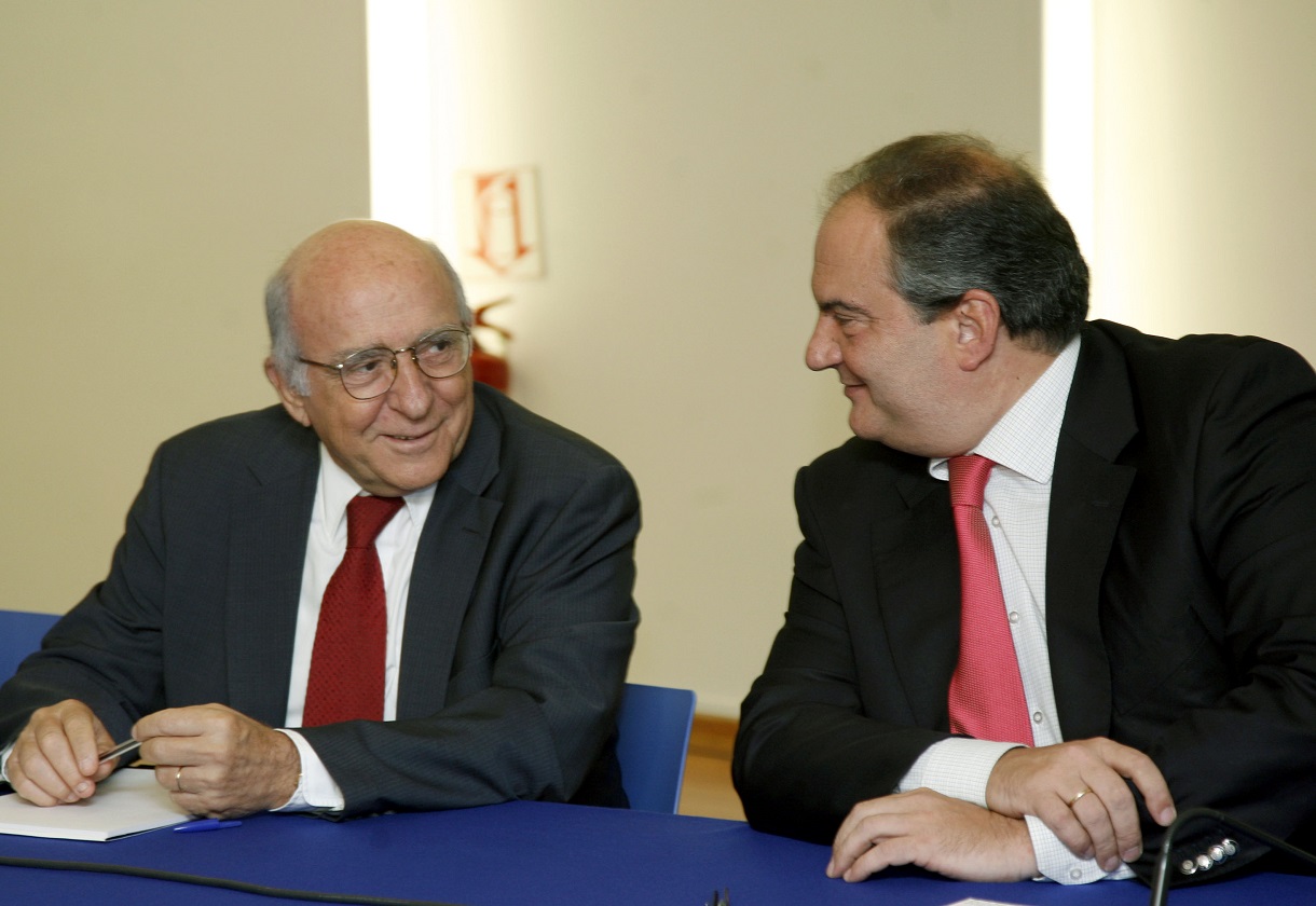 Γιώργος Σουφλιάς και Κώστας Καραμανλής