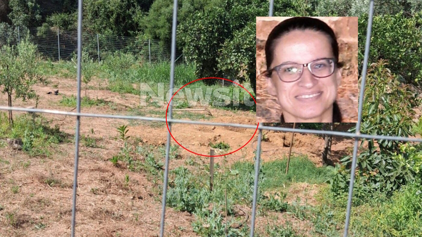 Το σημείο όπου βρέθηκε  η Σταυρούλα Λεβεντάκη