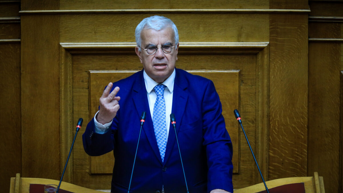 Στράτος Σιμόπουλος. Νέα Δημοκρατία