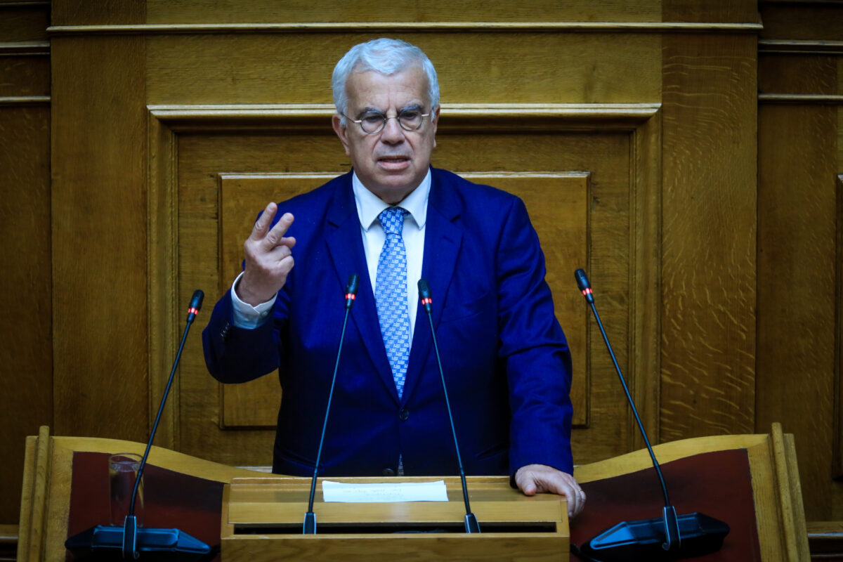 Στράτος Σιμόπουλος. Νέα Δημοκρατία