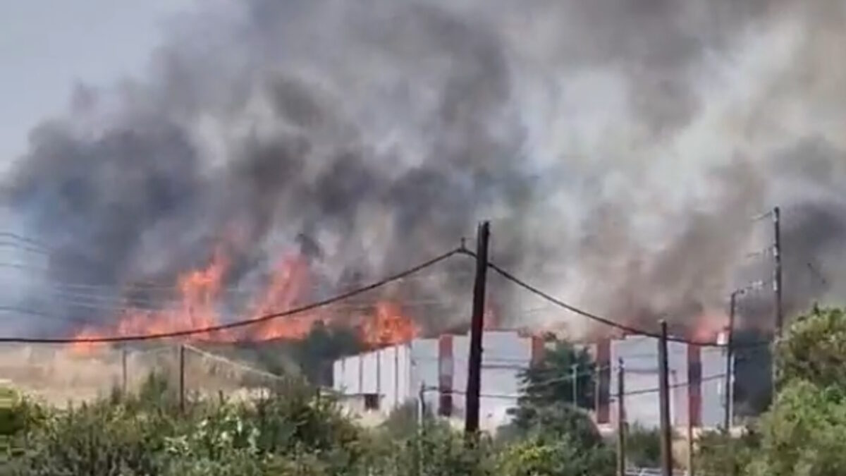 θεσσαλονίκη φωτιά