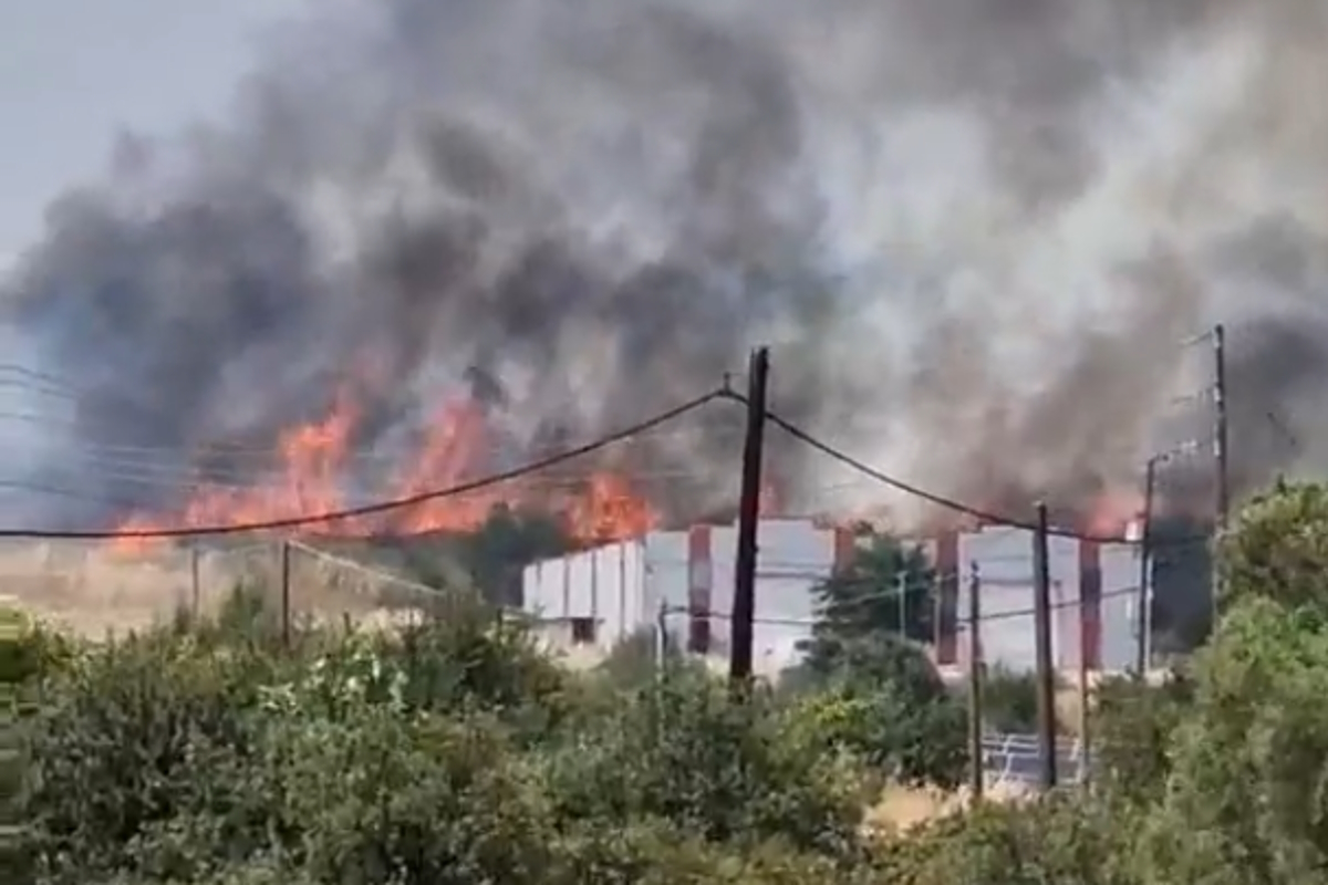θεσσαλονίκη φωτιά