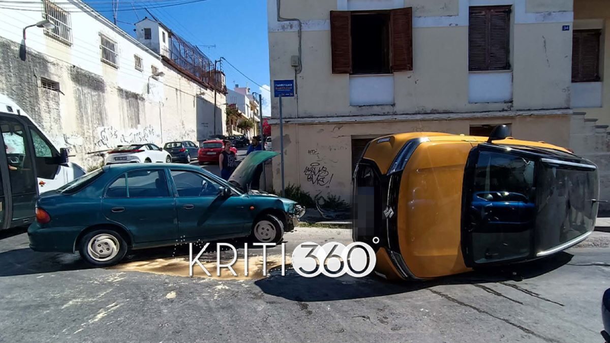 Τροχαίο στα Χανιά