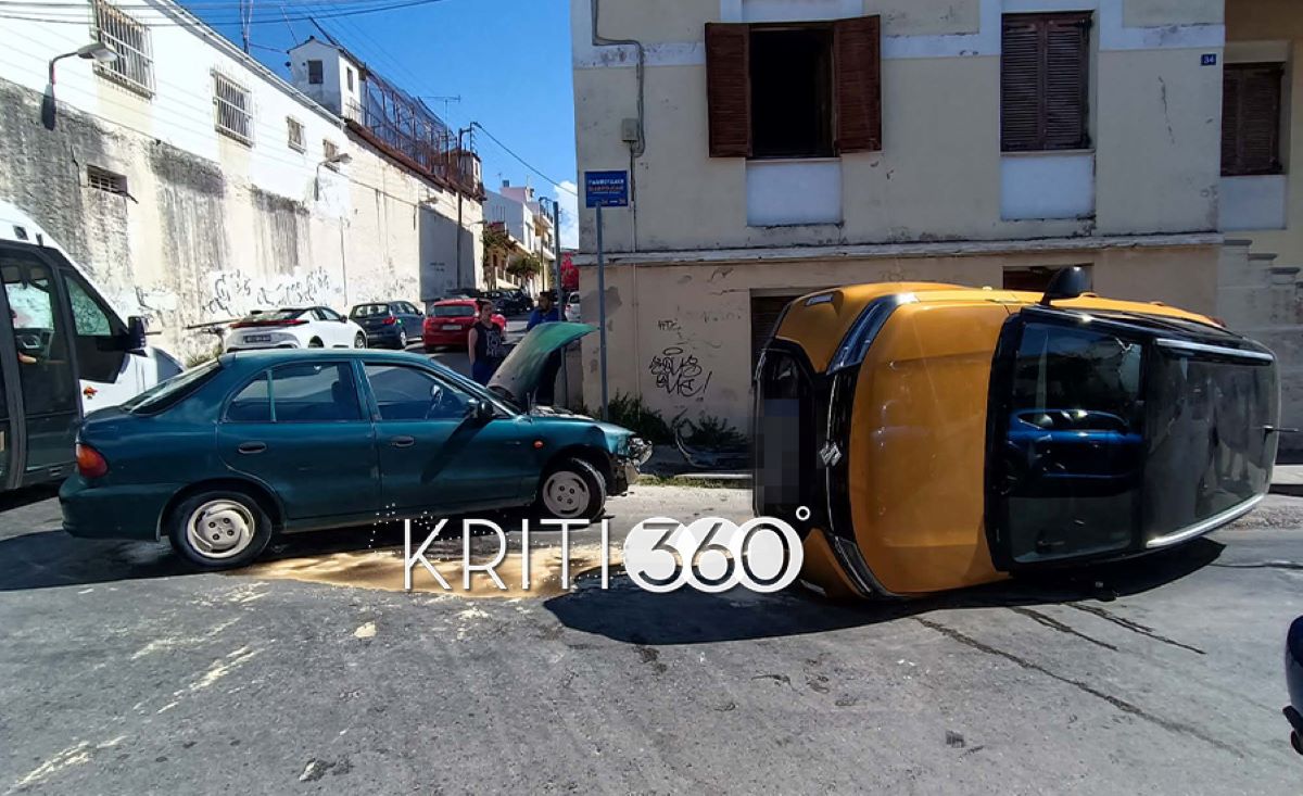 Τροχαίο στα Χανιά