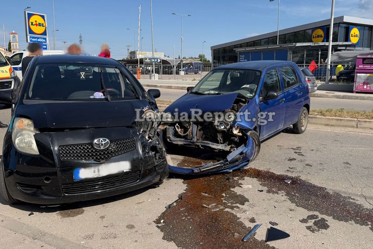 Λαμία: Μεθυσμένος οδηγός «πέταξε» με το αυτοκίνητο του πάνω 