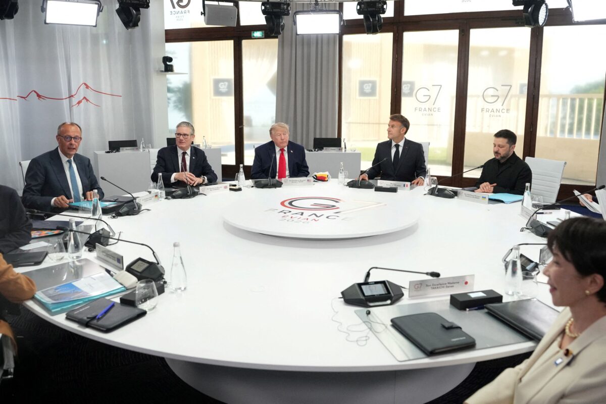 Συνάντηση των ηγετών της G7 στο Εβιάν της Γαλλίας