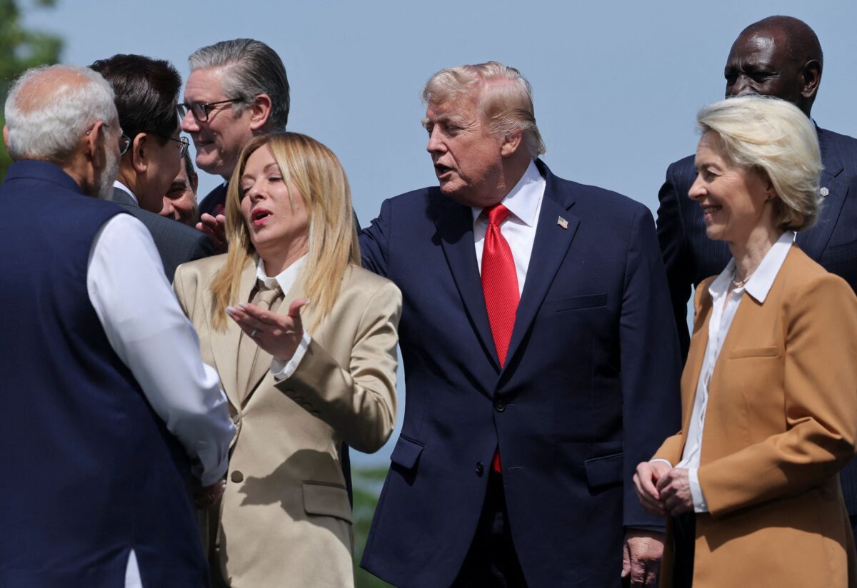 Οι ηγέτες της G7