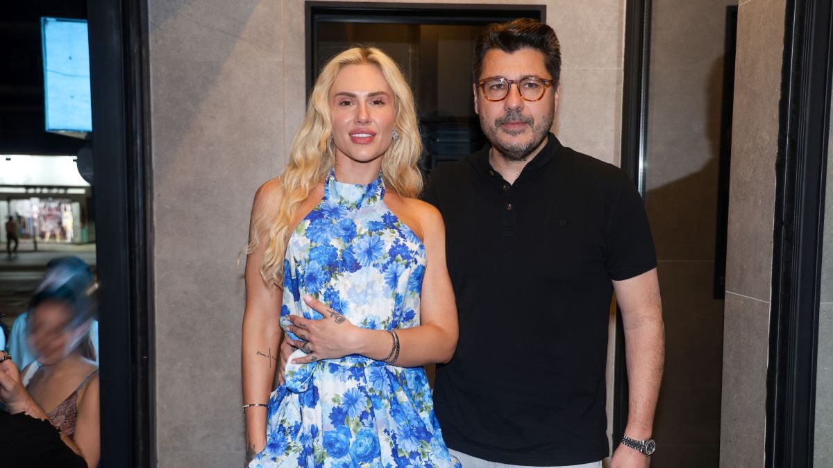 Έλενα Τσαγκρινού και Λάμπρος Κωνσταντάρας