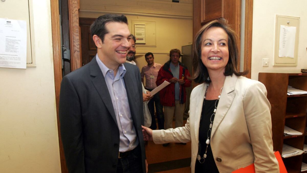 Τσίπρας και Διαμαντοπούλου