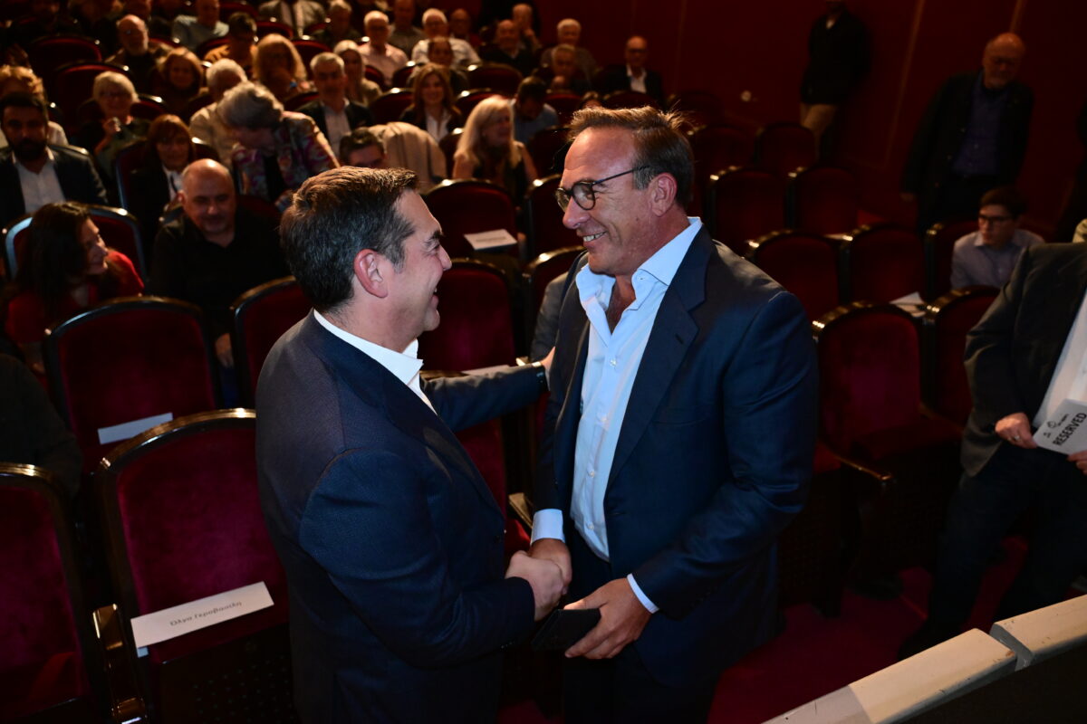 Αλέξης Τσίπρας και Πέτρος Κόκκαλης
