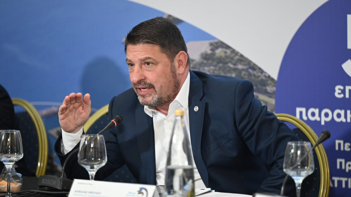 Ο περιφερειάρχης Αττικής Νίκος Χαρδαλιάς