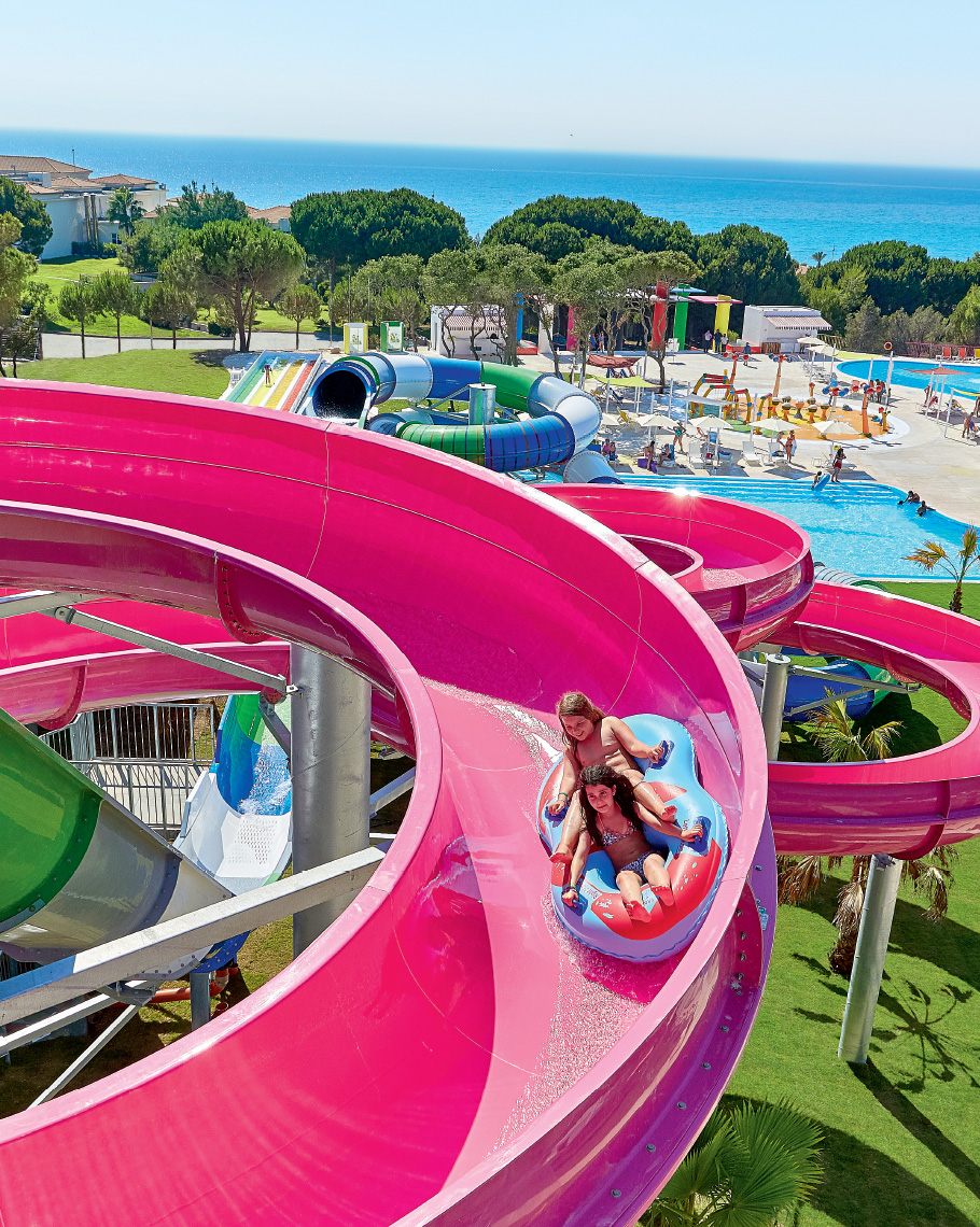 luxme oasis rafting slide