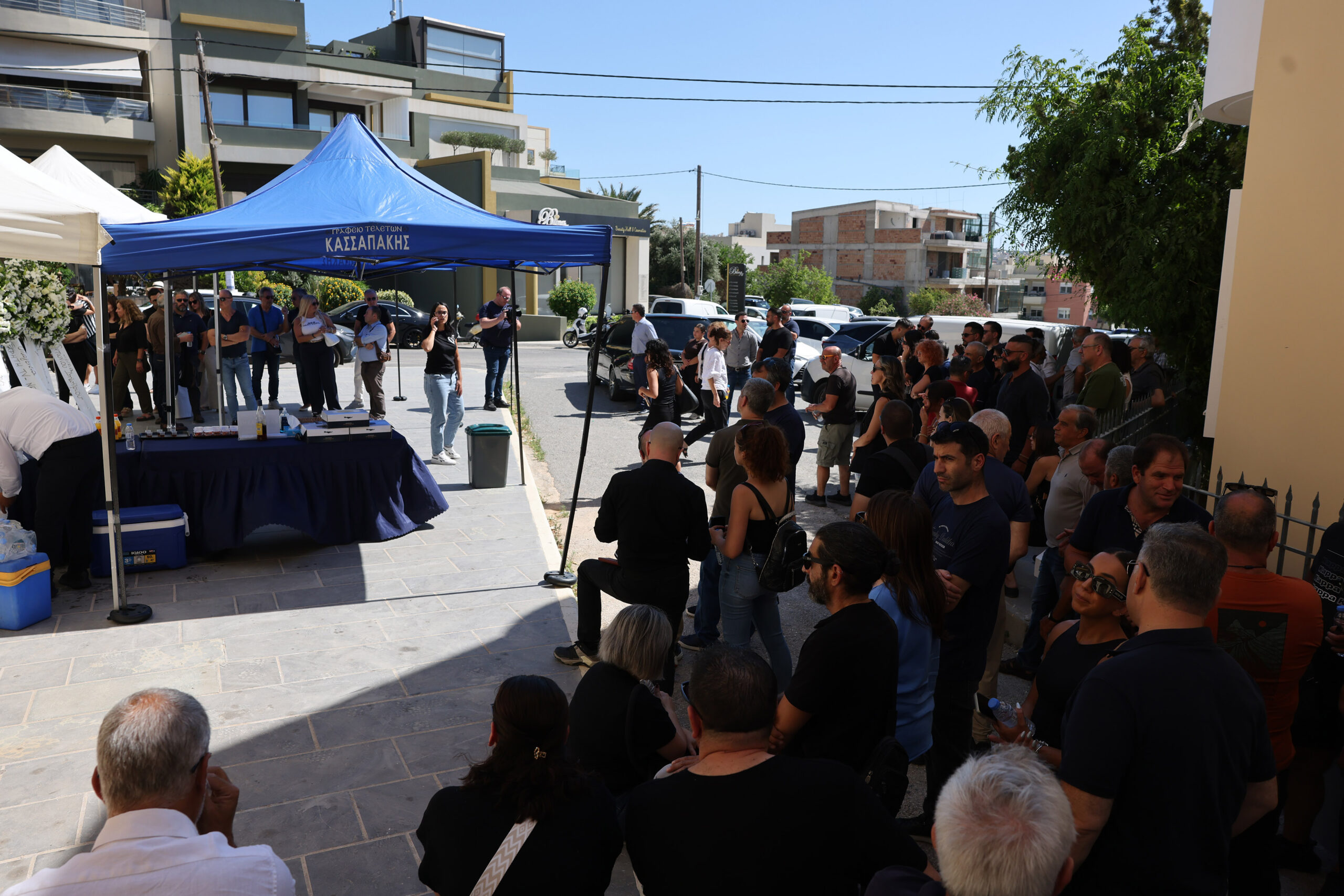 Κηδεία της δημοσιογράφου Μαρίας Αντωνογιννάκη