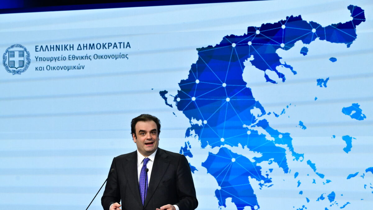 Ο Πρωθυπουργός Κυριάκος Μητσοτάκης στην εκδήλωση που διοργανώνει το Υπουργείο Εθνικής Οικονομίας και Οικονομικών για την παρουσίαση του Εθνικού Προγράμματος Ανάπτυξης 2026-2030 στο Ωδείο Αθηνών. Τρίτη 21 Ιουλίου 2026