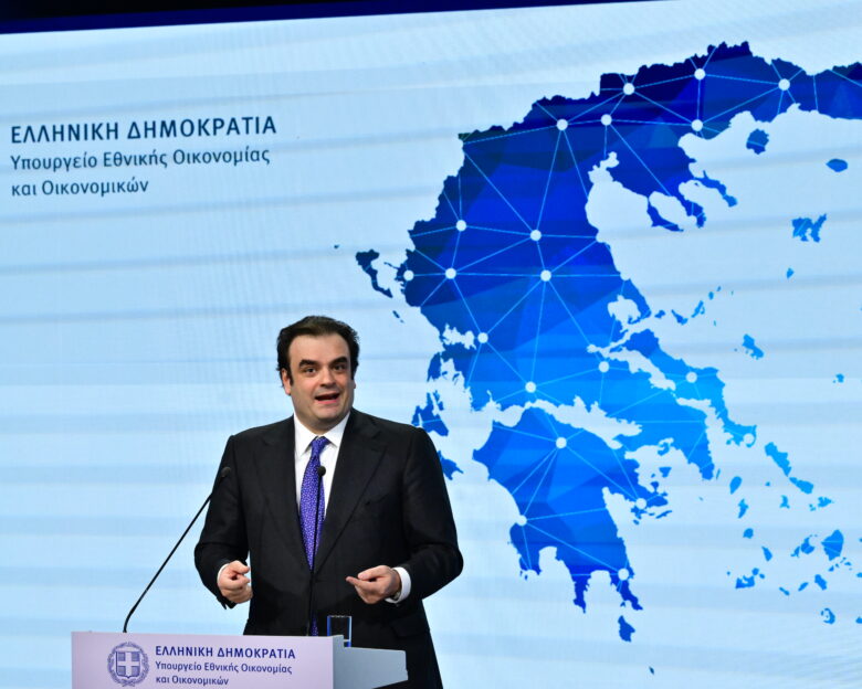 Ο Πρωθυπουργός Κυριάκος Μητσοτάκης στην εκδήλωση που διοργανώνει το Υπουργείο Εθνικής Οικονομίας και Οικονομικών για την παρουσίαση του Εθνικού Προγράμματος Ανάπτυξης 2026-2030 στο Ωδείο Αθηνών. Τρίτη 21 Ιουλίου 2026