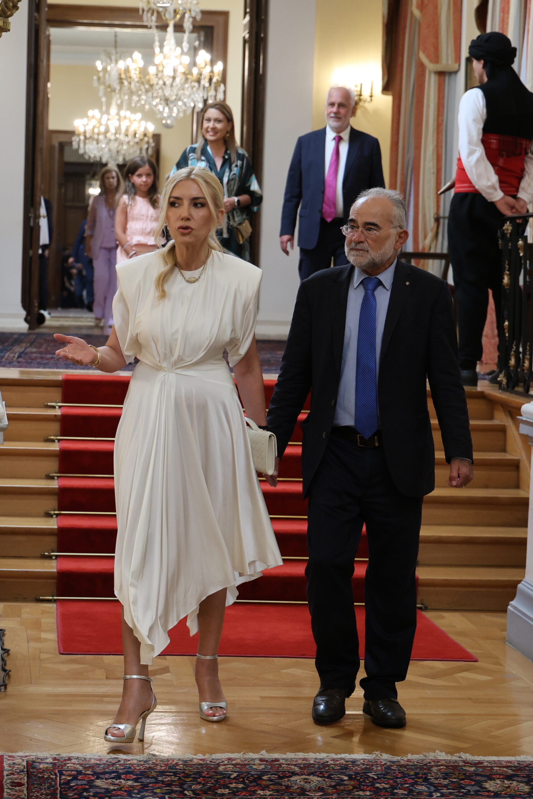 Δεξίωση στο Προεδρικό Μέγαρο από τον Πρόεδρο της Δημοκρατίας Κωσταντίνο Τασούλα για την 52η επέτειο της αποκατάστασης της Δημοκρατίας, Παρασκευή 24 Ιουλίου 2026 (ΓΙΑΝΝΗΣ ΠΑΝΑΓΟΠΟΥΛΟΣ / EUROKINISSI)