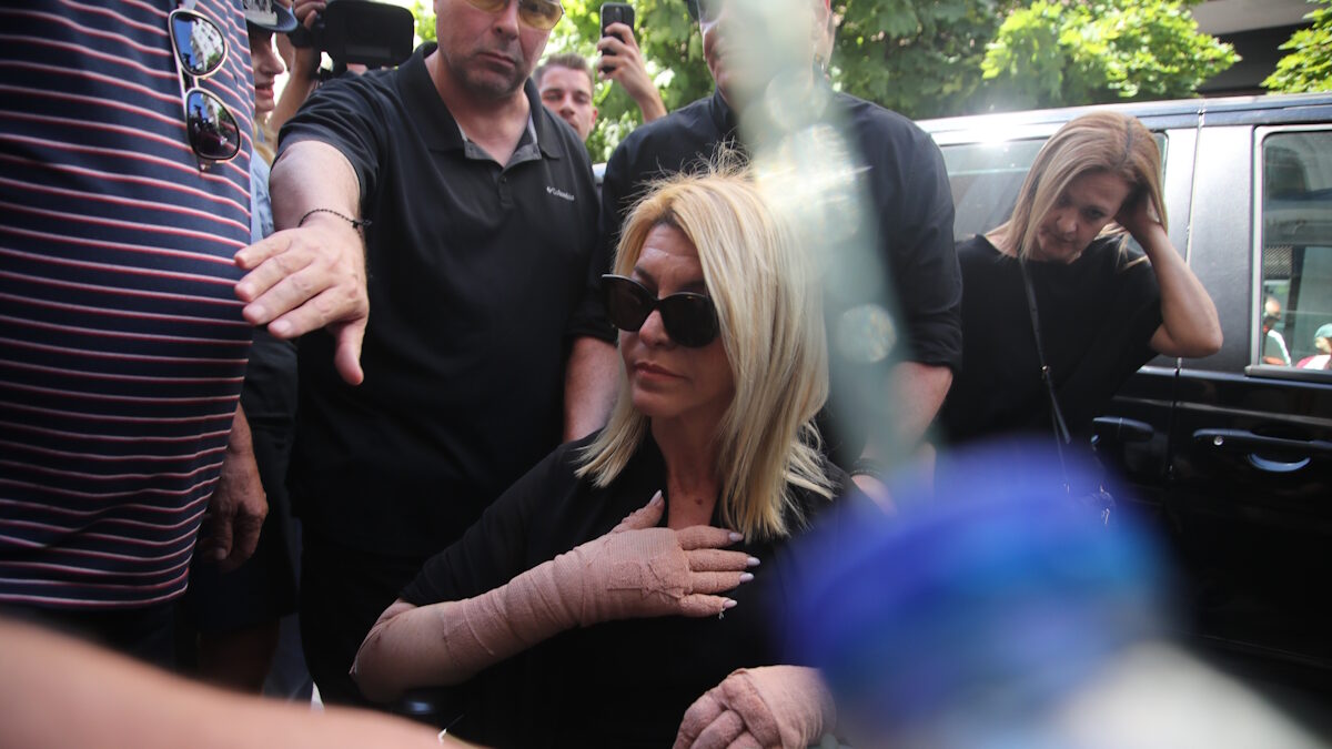 Εξόδιος ακολουθία της Βάγιας Νέστορα στην Κοζάνη.   Πέμπτη 9 Ιουλίου 2026   (ΒΑΣΙΛΗΣ ΒΕΡΒΕΡΙΔΗΣ