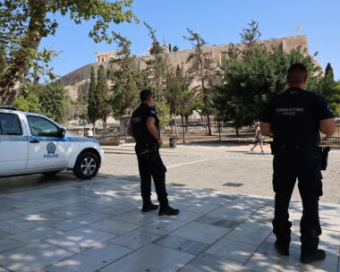 Αστυνομία στην Ακρόπολη μετά την επίθεση με μαχαίρι