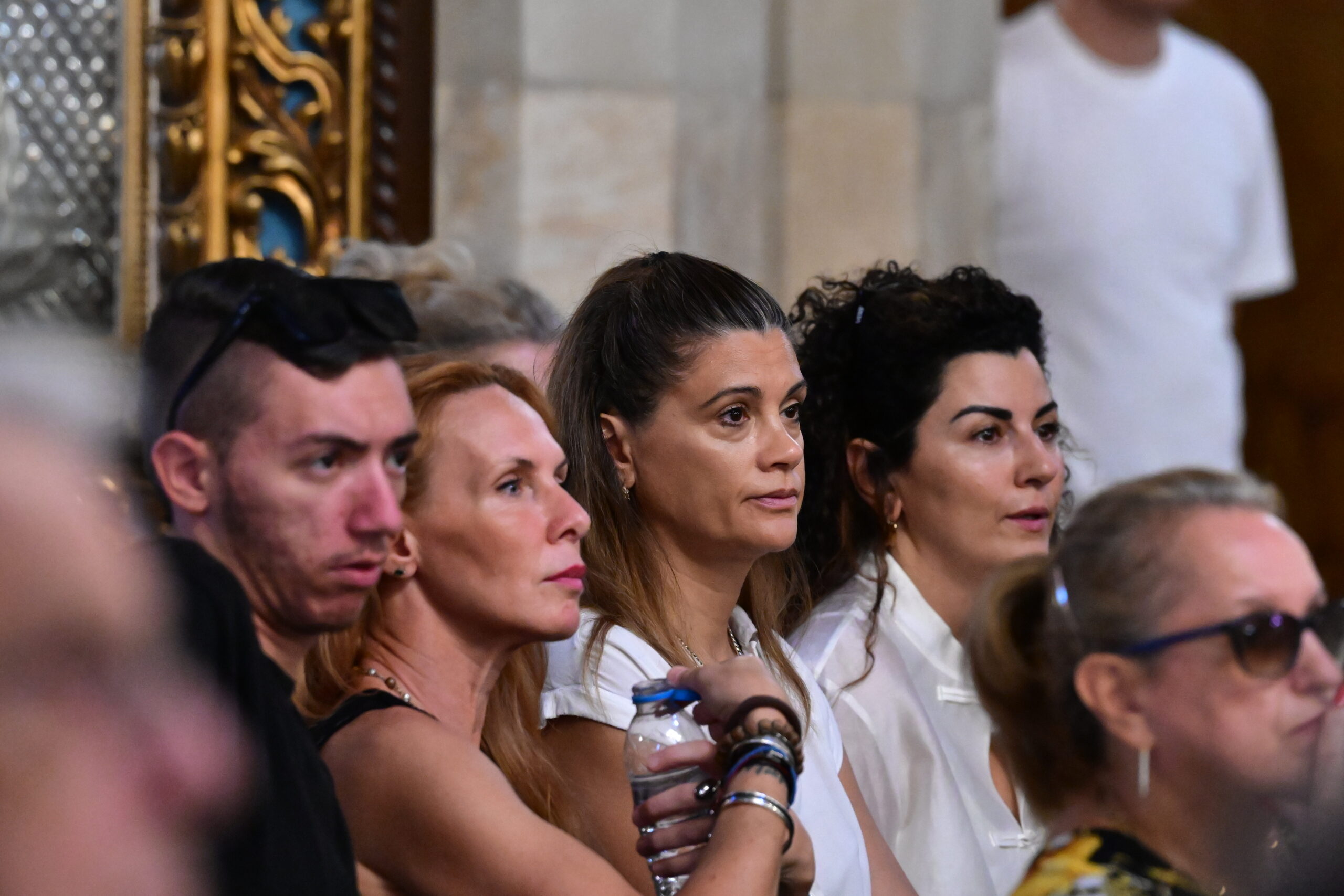 Εξόδιος ακολουθία στην Μητρόπολη Αθηνών της ηθοποιού Μάρως Κοντού, Παρασκευή 17 Ιουλίου 2026 (ΤΑΤΙΑΝΑ ΜΠΟΛΑΡΗ/EUROKINISSI)
