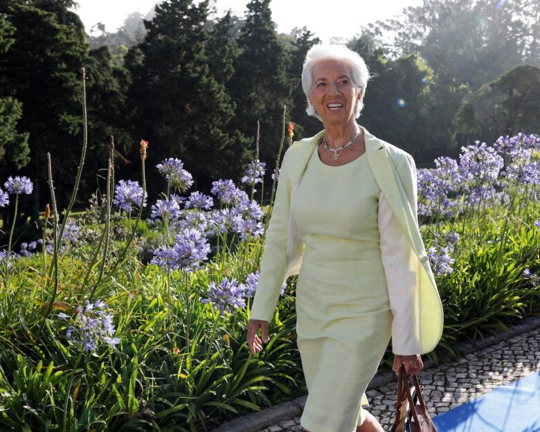 European Central Bank President Christine Lagarde enters for the morning session at the ECB Forum, in Sintra, Portugal June 30, 2026.