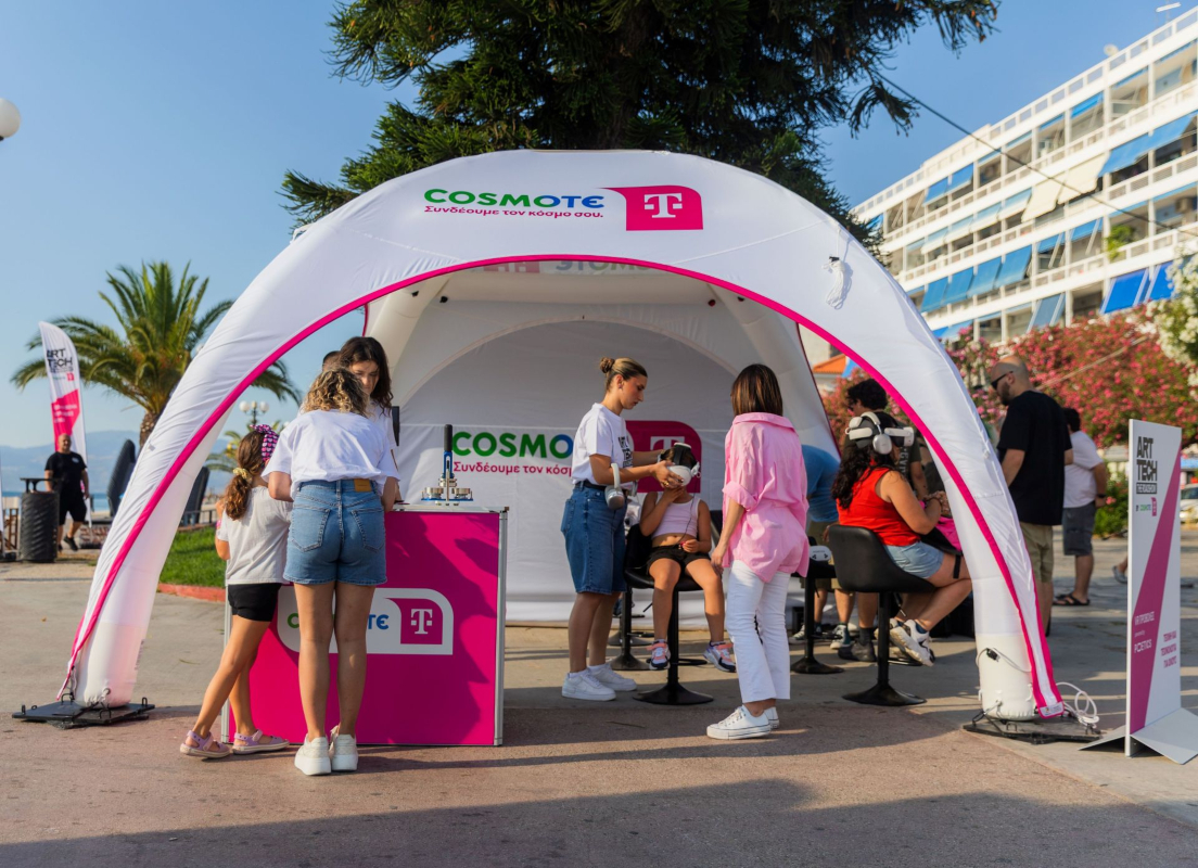 cosmote telekom art tech the roadshow