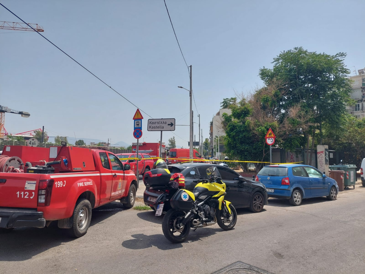 Διαρροή αερίου σε βενζινάδικο στον Πειραιά