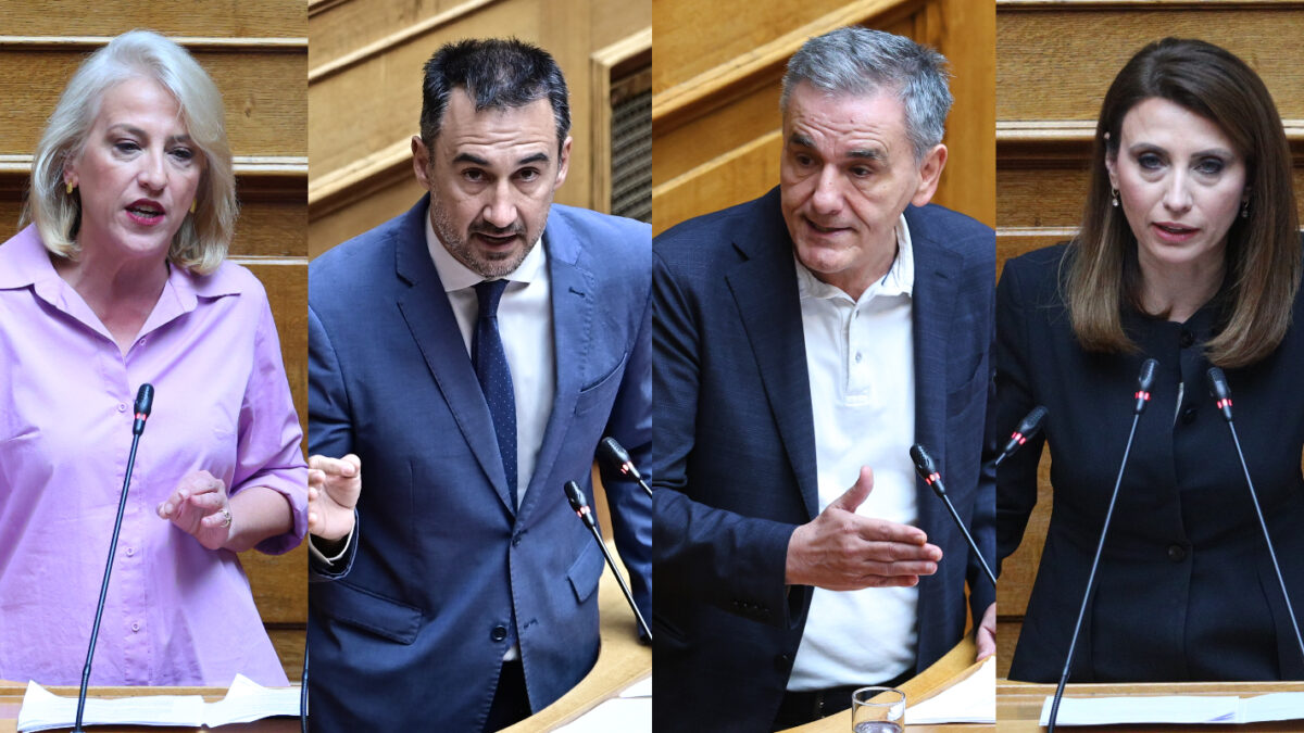 Δούρου, Χαρίτσης, Τσακαλώτος, Κασιμάτη