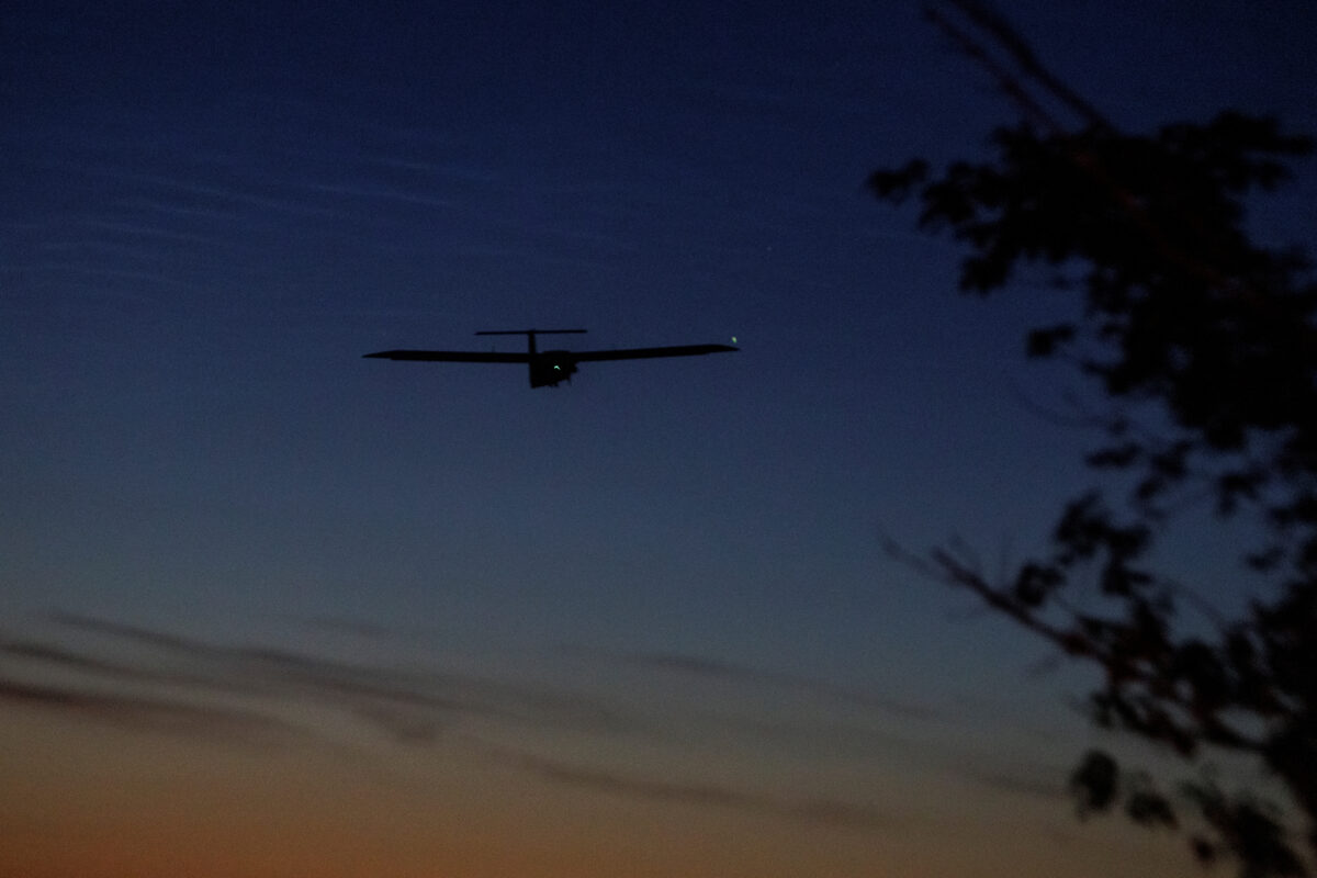 A Zozulia mid-strike drone flies after it was launched by service members of the Sparta company of the 422nd Unmanned Systems Regiment 'Luftwaffe' of the Ukrainian Armed Forces from a position near a front line, amid Russia's attack on Ukraine, in an undisclosed location in Southern Ukraine, on an undisclosed date, 2026. REUTERS/Valentyn Ogirenko
