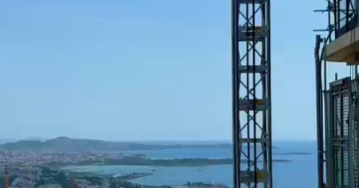 Ελληνικό: Η μοναδική θέα από τον 40ό όροφο του Riviera Tower που κόβει την ανάσα