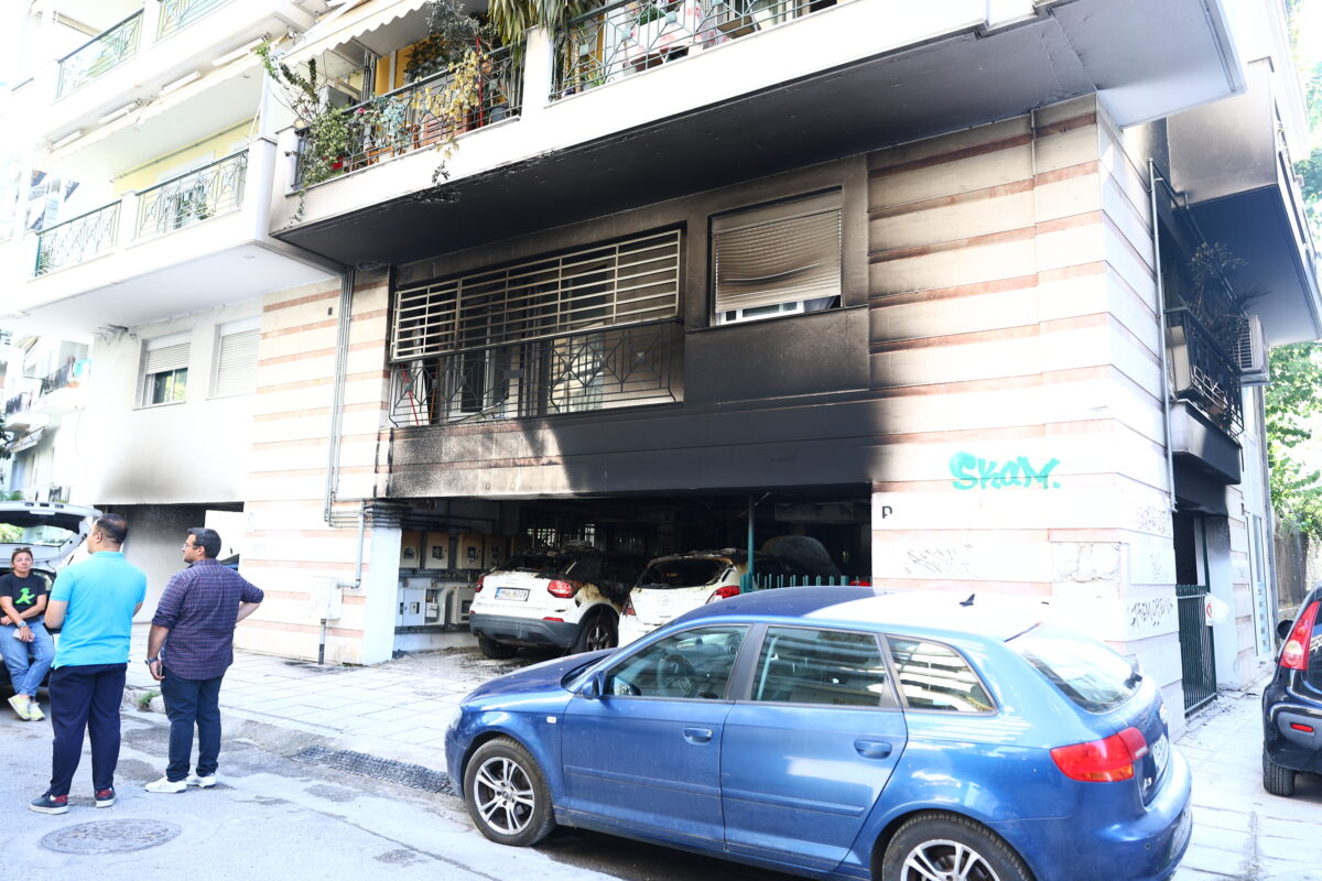 Εμπρηστική επίθεση σε αυτοκίνητα στελεχών της ΝΔ, Θεσσαλονίκη