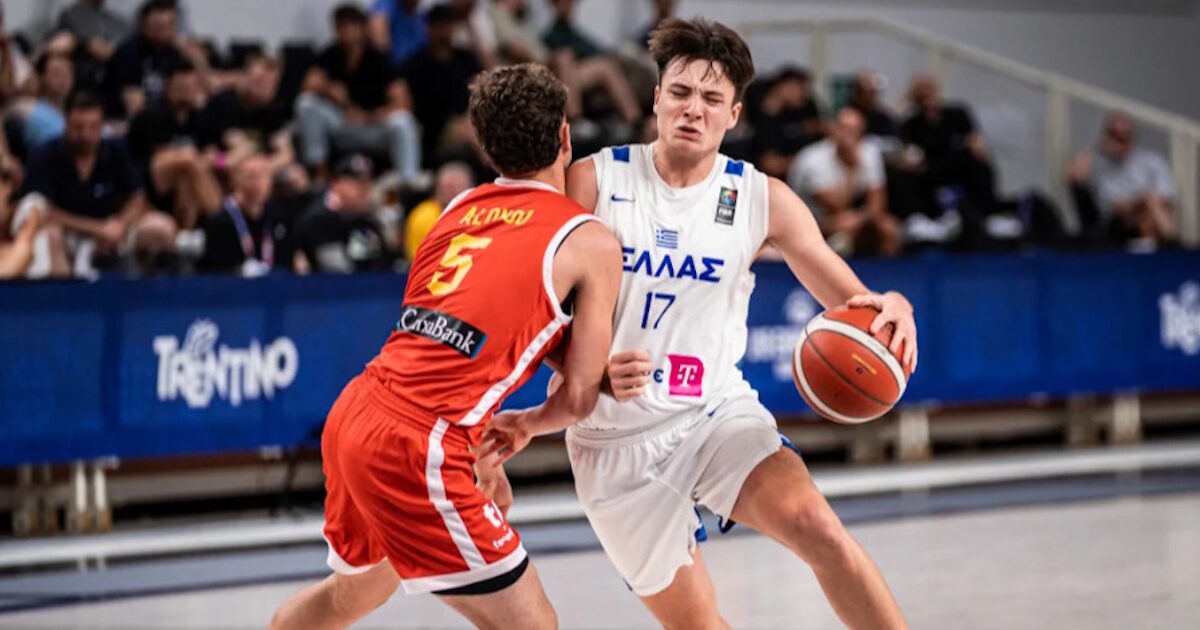 Ελλάδα – Ισπανία 66-69: Η Εθνική Εφήβων γνώρισε οδυνηρή ανατροπή από το +29 και αποκλείστηκε στα προημιτελικά του παγκοσμίου Κυπέλλου