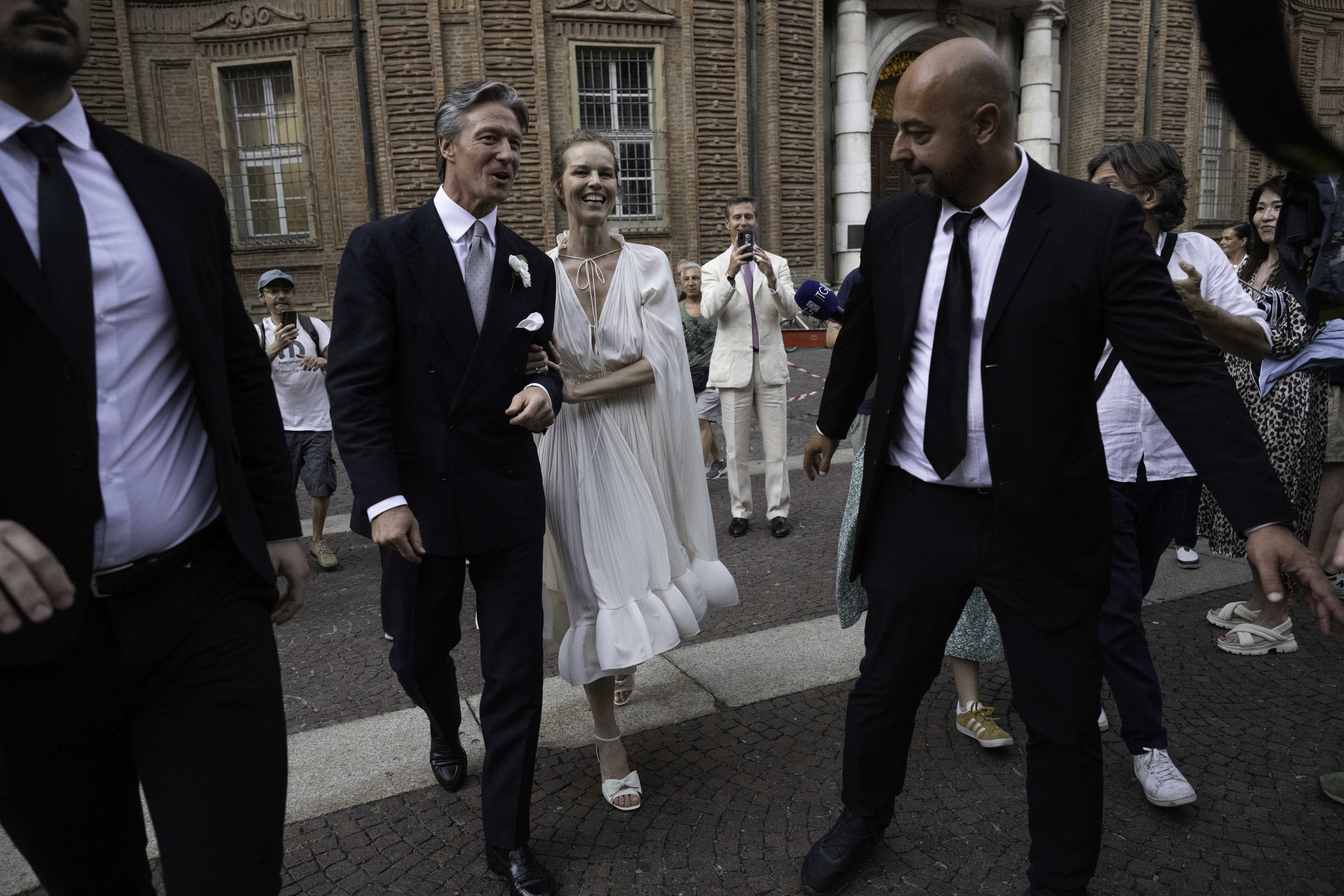 Eva Herzigova And Gregorio Marsiaj Wedding In Turin Εύα Χερτζίκοβα