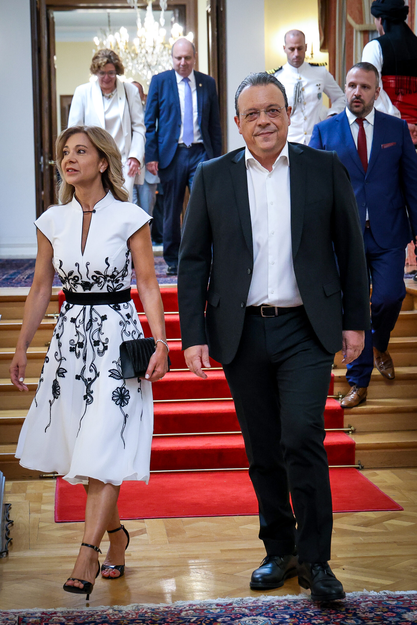Δεξίωση στο Προεδρικό Μέγαρο από τον Πρόεδρο της Δημοκρατίας Κωσταντίνο Τασούλα για την 52η επέτειο της αποκατάστασης της Δημοκρατίας, Παρασκευή 24 Ιουλίου 2026 (ΓΙΑΝΝΗΣ ΠΑΝΑΓΟΠΟΥΛΟΣ / EUROKINISSI)