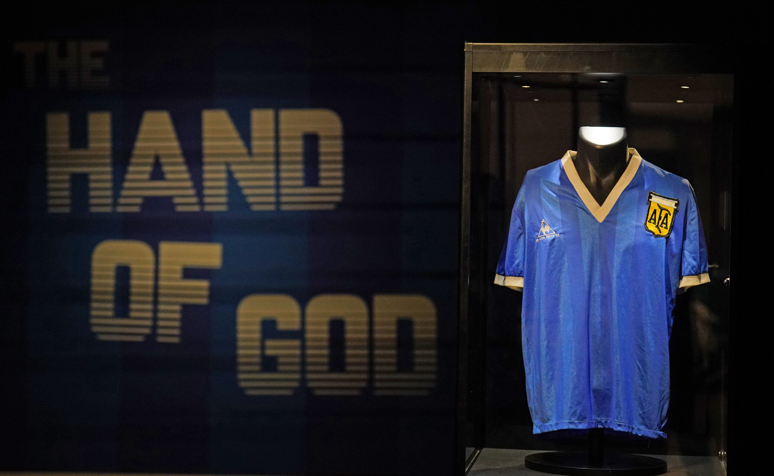 Maradona shirt sale - London