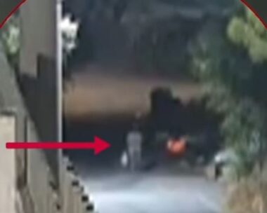 Η στιγμή του εμπρησμού στην Άνοιξη