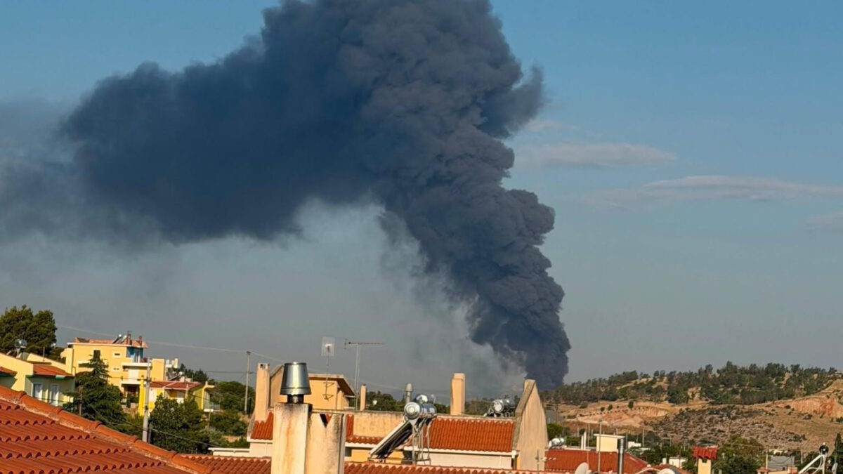Φωτιά στον Ασπρόπυργο