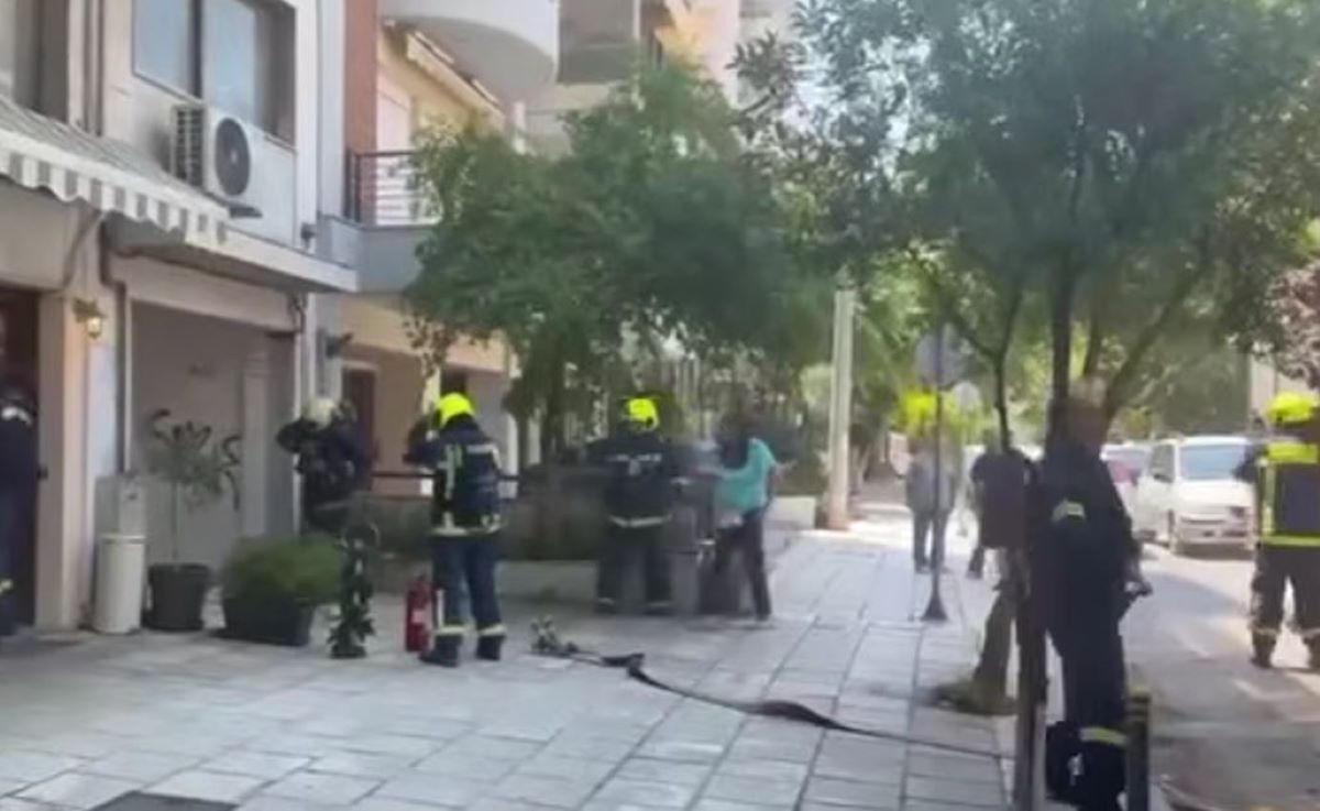 Φωτιά σε διαμέρισμα στην Καλαμαριά