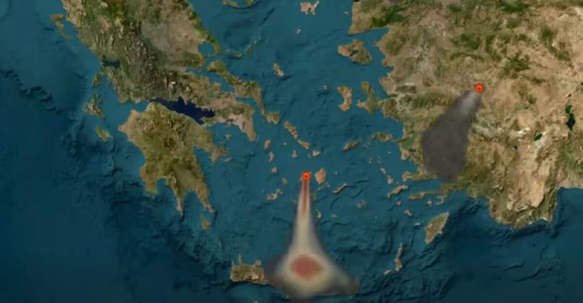 Φωτιά στην Πάρο
