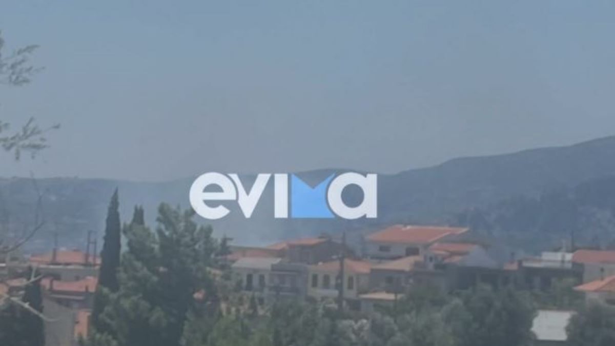 Φωτιά στην Εύβοια